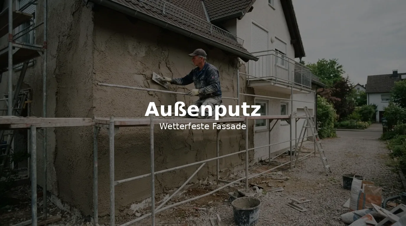 🏡 Außenputz